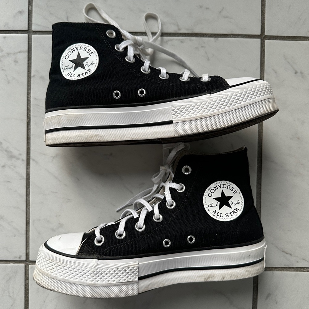 Converse Black High-Top Sneakers